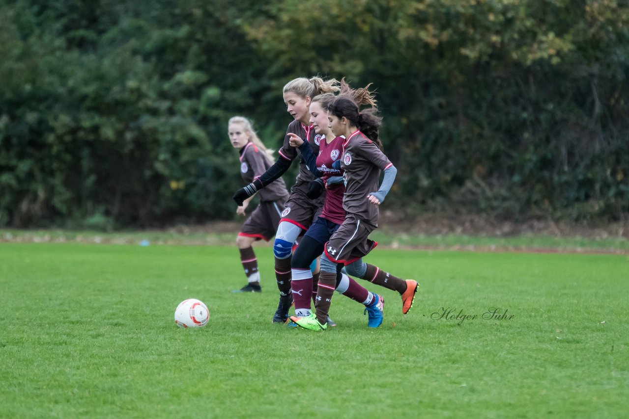 Bild 165 - C-Juniorinnen Halstenbek-Rellingen - St.Pauli : Ergebnis: 0:5